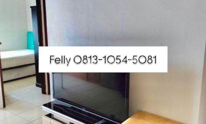 For Rent Mediterranean Garden 2 Apartment - 2BR (42 m²) Furnished, High Floor, 56 Million/Year, Tanjung Duren, West Jakarta