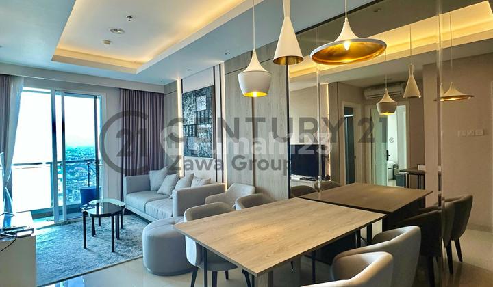 Dijual Rugi Apartemen Grand Madison - 2BR+1 (78 m²) Furnished Cantik, 2.4 M, Central Park, Jakarta Barat