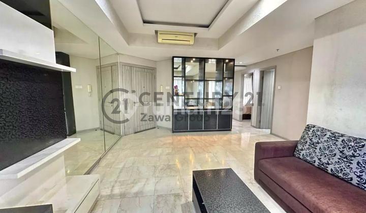 Dijual Murah Apartemen Royal Mediterania Garden - 2BR+1 (76 m²) Semi Private Lift, Furnished, High Floor, 2.2 M, Tanjung Duren, Jakarta Barat 2