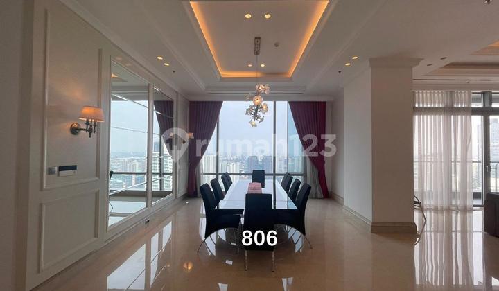 Disewakan Apartemen Raffles Residence 4 br Luas 471 M2 1