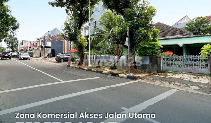 Rumah Hitung Tanah Zona Komersial Akses Jalan Utama