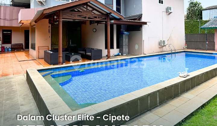 Rumah Cipete Kebayoran Baru Siap Hunidslam.cluster Akses Jalan Raya Ap Huni D