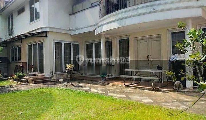 Rumah Megah di Lingkungan Elite Brawijaya Kebayoran Baru 1