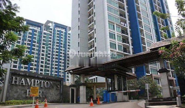 APARTEMEN  HAMPTONS PARK FULL FURNISH  2 UNIT JADI 1  2