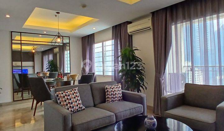 Apartemen Ambasador 3BR Cantik New & Full Furnished Siap Huni  1