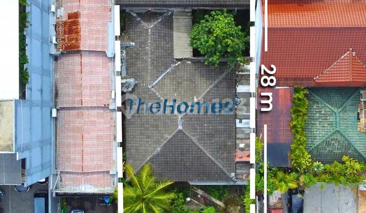 Rumah Hitung Tanah Zona Komersial Akses Jalan Utama 2