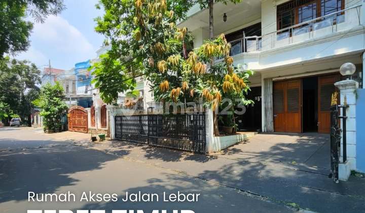 Dijual Rumah Siap Huni Akses Jalan Lebar Tebet Timur