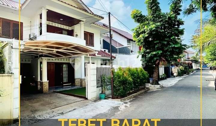 Rumah Siap Huni Tebet Akses Jalan 2 Mobil Lebar