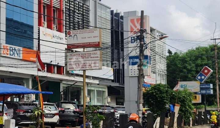 Ruko Gandeng Di Kemanggisan Jalan Raya Rapih & Terawat ( Cocok Untuk Kantor, Minimarket, Cafe, Kost, Dll ) Siap Pakai