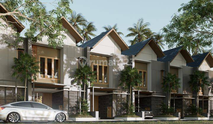 Modern Minimalist Concept House with Economical Price on Jalan Pura Demak Tegal Harum, West Denpasar New House Unfurnished SHM - Certificate of Ownership in West Denpasar 1