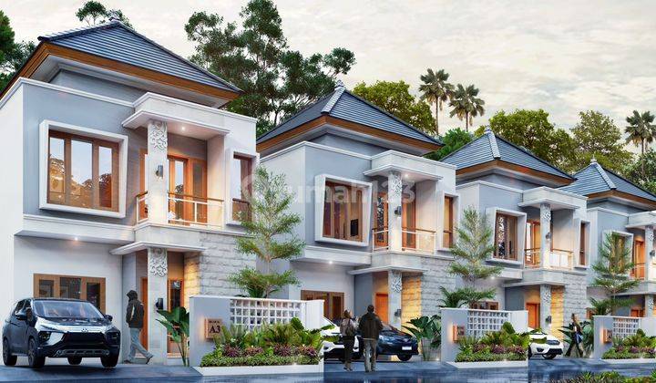 For Sale !!  Rumah modern minimalis 2 lantai dengan desain yang cantik, artistik dan lingkungan yang sangat nyaman di Jalan Dharmawangsa, Kampial, Nusa Dua, Kuta Selatan, Badung  Lokasi Sangat Strategis: 1 menit ke Jalan Utama Dhamawangsa 1 menit ke Polte 1