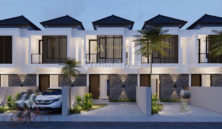 Dijual Rumah konsep Modern Minimalis di Panjer,Denpasar Selatan dekat dengan Sanur dan Renon     Rumah Unfurnished Baru SHM - Sertifikat Hak Milik di Panjer 1