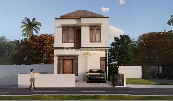 Modern Minimalist Concept House with Economical Price on Jalan Gunung Andakasa Padangsambian, West Denpasar near By Pass Gatsu New Unfurnished House SHM - Certificate of Ownership in Padangsambian  1