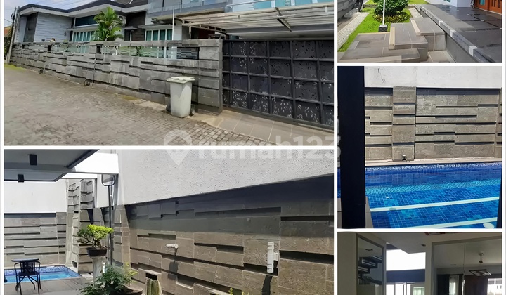 Dijual Rumah 2 Lantai Dgn Swimpool Dalam Perum Godean