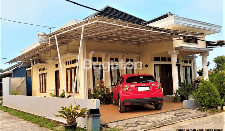 RUMAH BARU TYPE 90/204 DI SEKOJO UJUNG PALEMBANG - SEMATANG BORANG - DEKAT : PT PUSRI -  SEKOLAH XAVERIUS SAKO KENTEN - SEKOLAH IPEKA - SEKOLAH KUSUMA BANGSA - RS KARYA ASIH CHARITAS KENTEN 1