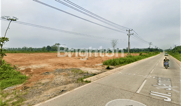 TANAH 1,69 HEKTAR DI NOL JALAN RAYA PERTAMINA SUNGAI GELAM JAMBI - DEKAT JALAN LINTAS JAMBI PALEMBANG - BANDARA JAMBI 2