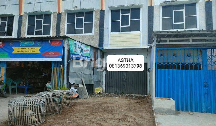 Ruko 2 lantai di jalan raya Talang Keramat - Banyuasin - Palembang - Dekat SMU Negeri 24 - Indo Grosir - Simpang Bandara SMB II 1