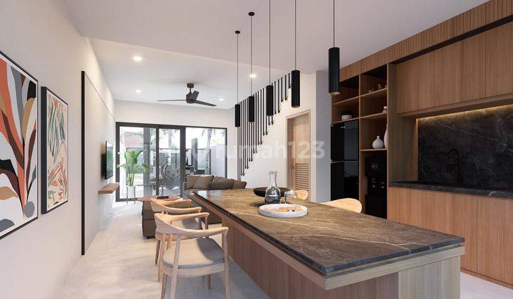 New Modern Tropical Townhouse In Kuta 1