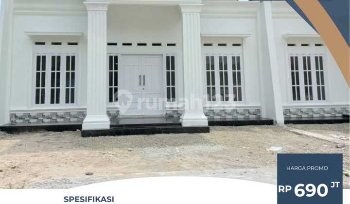 House for Sale on Bypass Air Pacah Padang, Ready to Occupy, 3-Bedroom Type 80, Promotion 690 Million, Koto Tangah