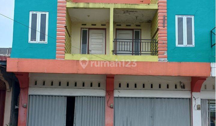 Dijual Ruko 2 Lantai Pinggir Jalan Simpang Lintas Lubuk Alung Sumatra Barat 1,1 M 2