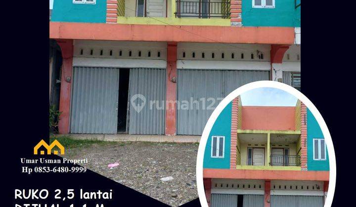 Ruko 2 Lantai di Jual di Pinggir Jalan Utama Lubuk Alung Jalur Padang Bukittinggi 1