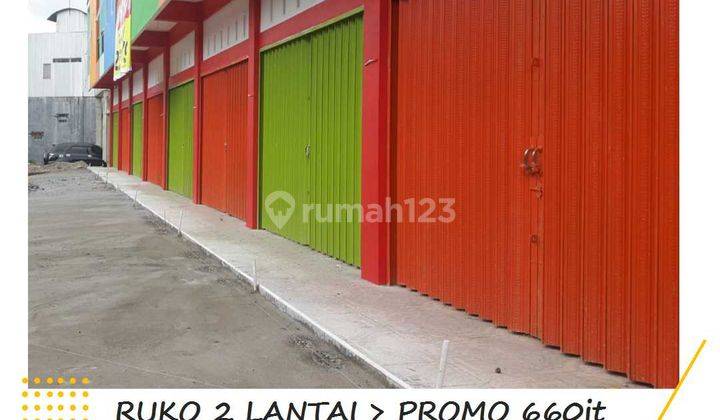 Ruko Siap Pakai 2 Lantai Harga Promo 680jt di Wilayah Perumahan Air Pacah Padang 1