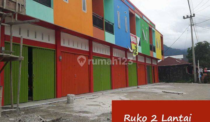 Ruko Murah Lokasi Strategis Pinggir Jalan Daerah Perumahan 2 Lantai 680jt di Air Pacah 1