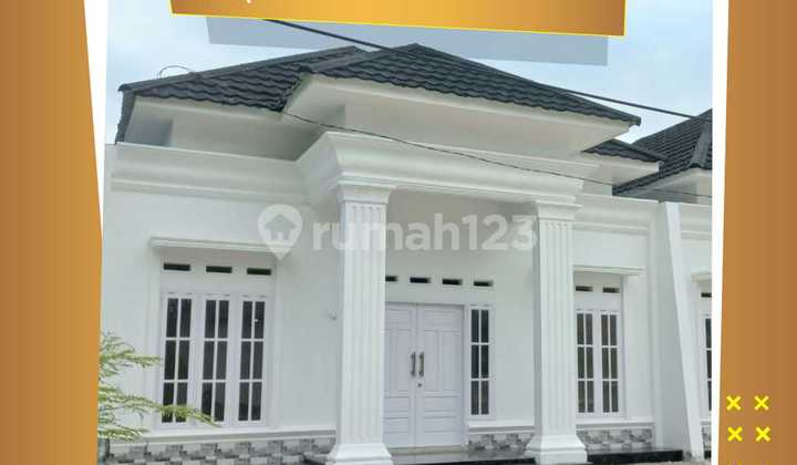 Jual Rumah Baru Siap Huni 3 Kamar Tipe 80 Tanah 186m di Bypass Depan Tvri Air Pacah 1