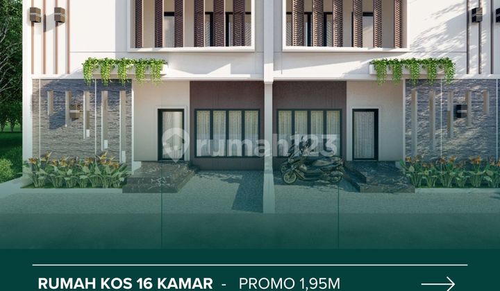 For Sale: 16-Room Boarding House with Annual Income of 210 Million, Strategically Located 3 Minutes to UNP Air Tawar Campus 1