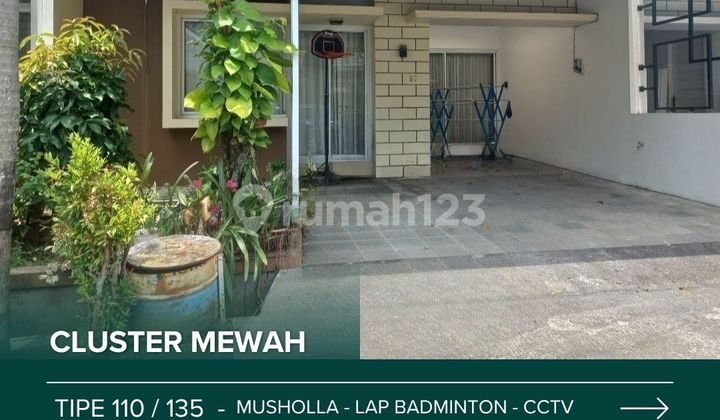 Dijual Rumah Cluster Dekat Rumah Sakit Yos Sudarso 3 Kamar Tipe 110 Jati Kota Padang