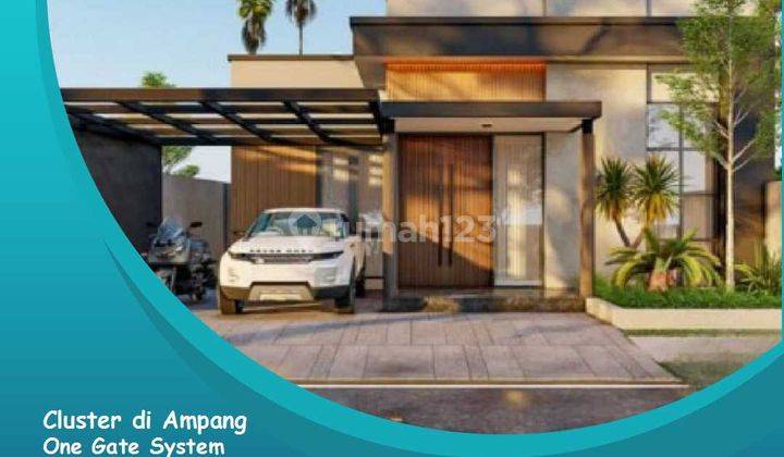 Rumah atau Perumahan Cluster di Ampang Padang Desain Modern Tipe 60 Tanah 120 1