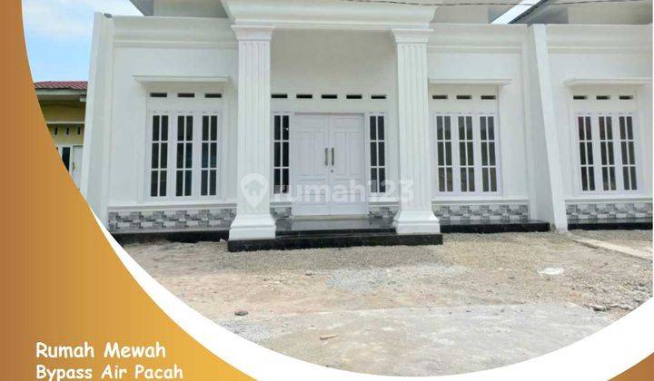 Dijual Rumah Baru Siap Huni 3 Kamar Tipe 80 Tanah 186m Depan Kantor Baru KPU Bypass Air Pacah 1
