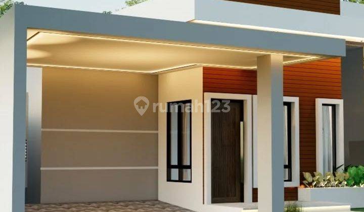 Dijual Rumah Cluster di Padang Tipe 60 Desain Modern 2 Kamar Tanah 120 di Ampang Kuranji 2