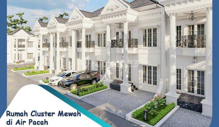 Rumah Dijual 3 Kamar Mewah Desain Eropa Klasik di Air Pacah Bypass Koto Tangah 1