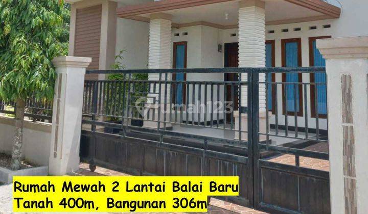 Rumah Dijual di Bypass Balai Baru Kuranji Padang 2 Lantai Tanah 400m Bangunan 336m 1