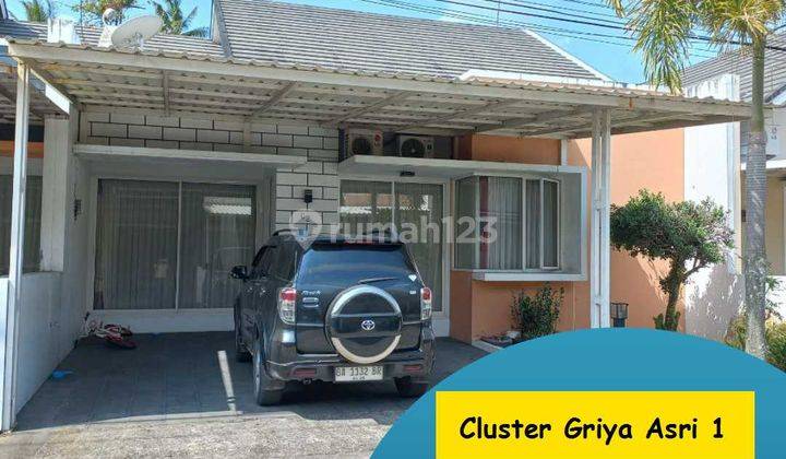 Jual Rumah Cluster Mewah Griya Asri 1 Padang Tipe 110 Ada Musholla Lapangan Badminton 1