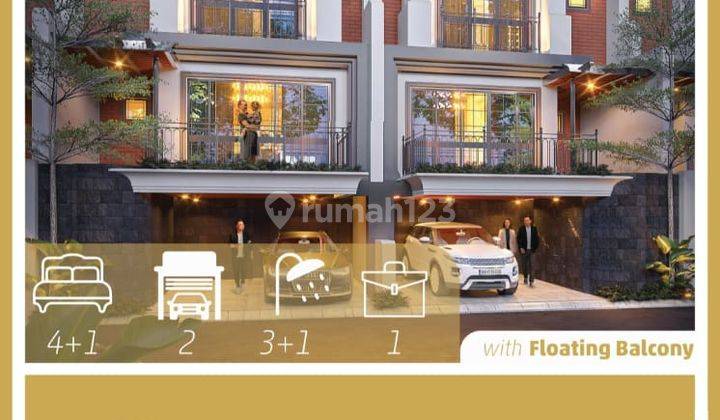 T757.rumah Baru Dalam Cluster 114 Unit Fasilitas Di Pesanggrahan  1