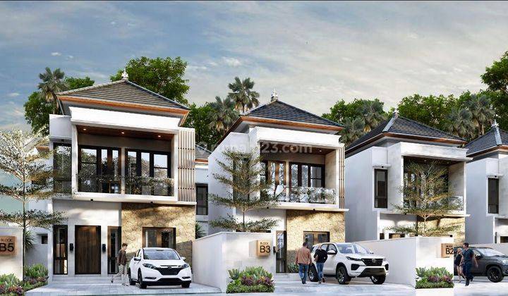 Rumah Modern Tropis Nusa Dua  1