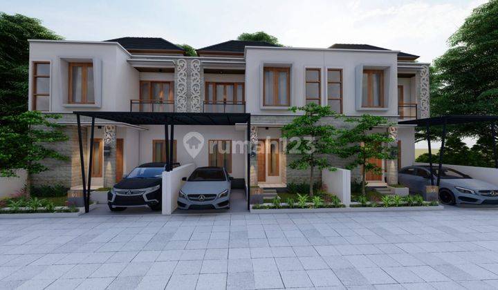 Minimalist Modern House Tukad Badung Renon, Denpasar Onegate System 1