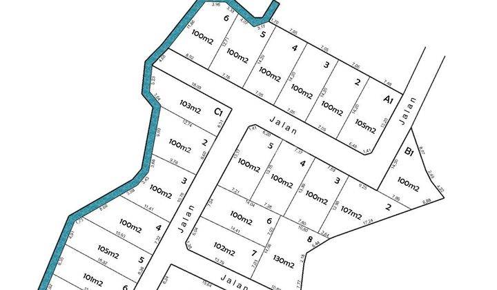 Plot of land on Jalan Suradipa, Peguyangan Kaja, North Denpasar 1