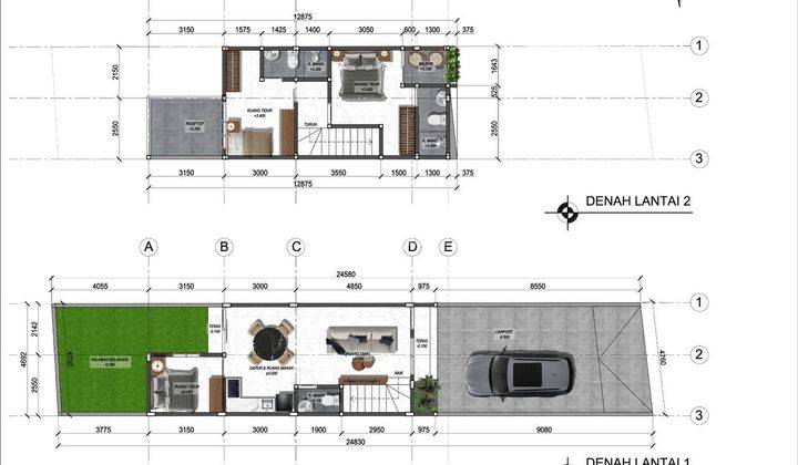 Dijual Rumah Konsep Minimalis Harga Ekonomis Di Padangsambian, Denpasar Barathanya Terdapat 3 Unit Saja. 2