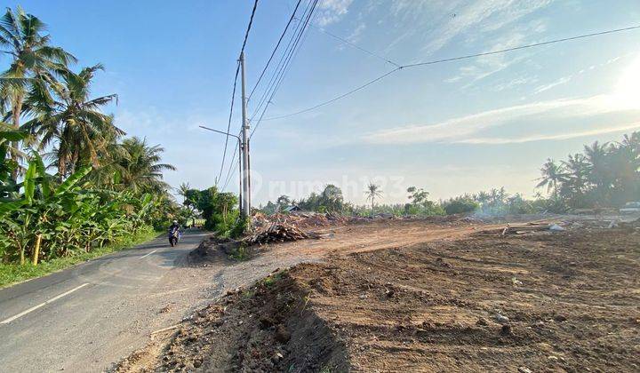 Dijual Tanah Kavling Pinggir Jalan Utama View Sawah Berlokasi Di Pering, Gianyar Dekat Bypass Ib Mantra Dekat Ubud 1