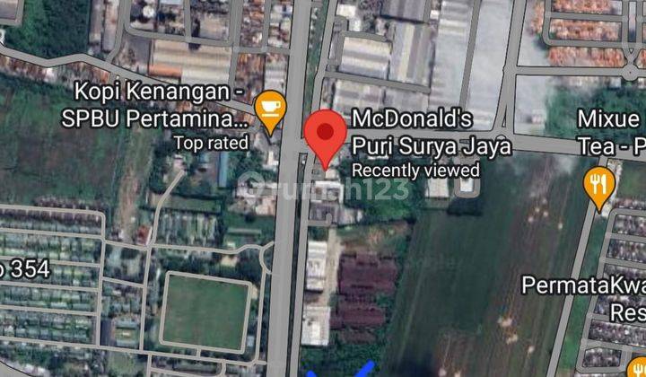 Tanah Commercial Raya Gedangan 1