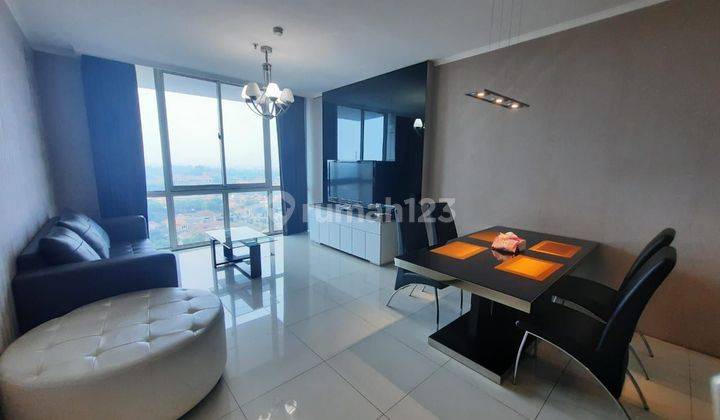 Apart Apartemen The Via And Vue 2 Kamar Tidur Furnished Bagus 1