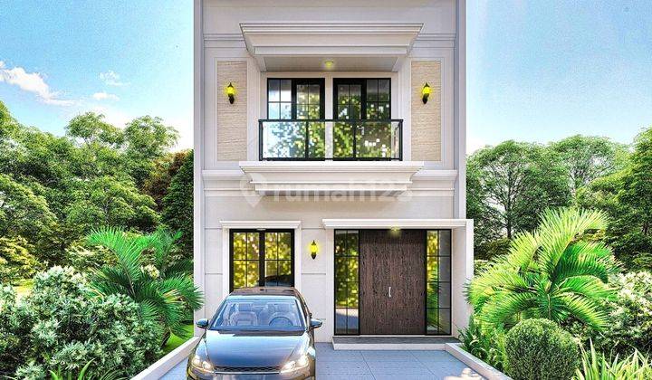 Rumah Cluster Harga Prelaunch. Townhouse Indent Bisa Request Layout dan Desain.Lokasi  Duren Sawit Lingkungan Aman Nyaman dan Strategis jakarta timur 1