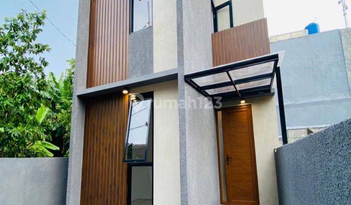 Rumah Mewah Minimalis Modern 4 BR Jakagakarsa Jakarta Selatan 1