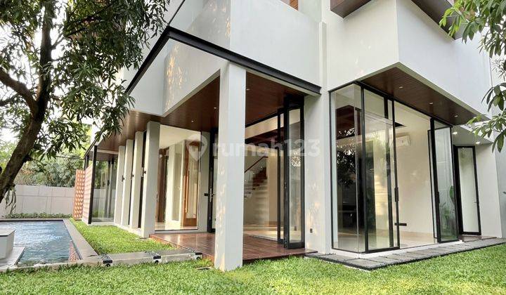 Rumah Modern Tropical Cantik 2 Lantai Di Cipete Jakarta Selatan 1