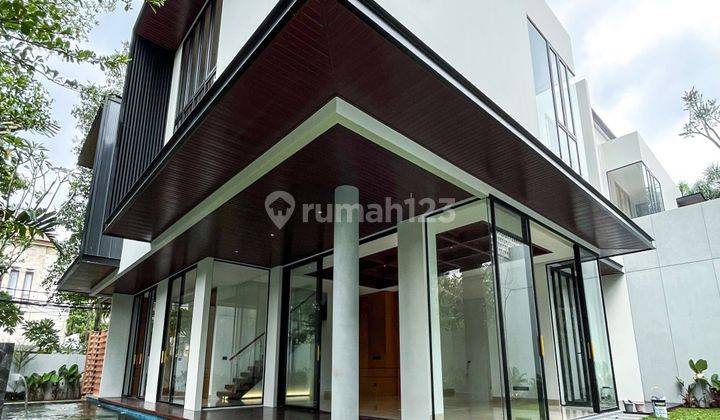 Turn Harga Rumah Modern Tropical 3 Lantai Di Kemang 1