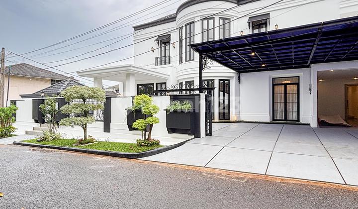 Rumah Modern Classic Bagus di Bintaro Dalam Komplek Dekat ke Tol