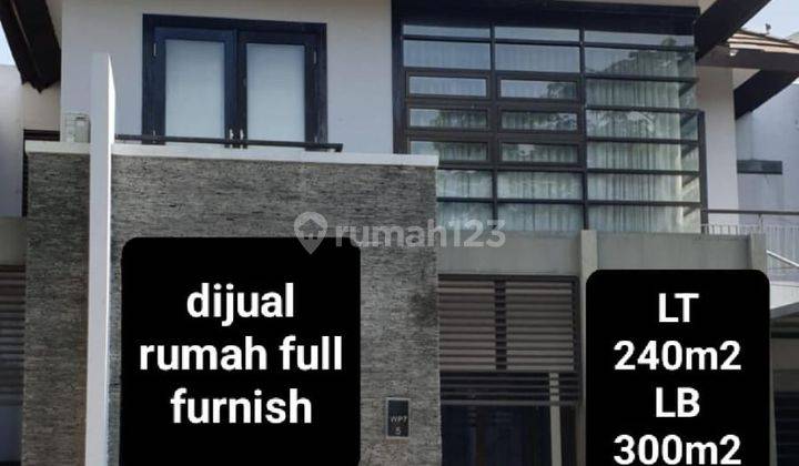 Rumah Bagus Full Interior Dan Furnish Waterfornt, Surabaya 1